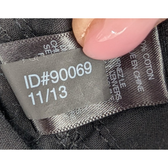 VTG Y2K Express Black Utility Jacket Cotton Canvas Zip Pocket Moto Style Small - Picture 7 of 8